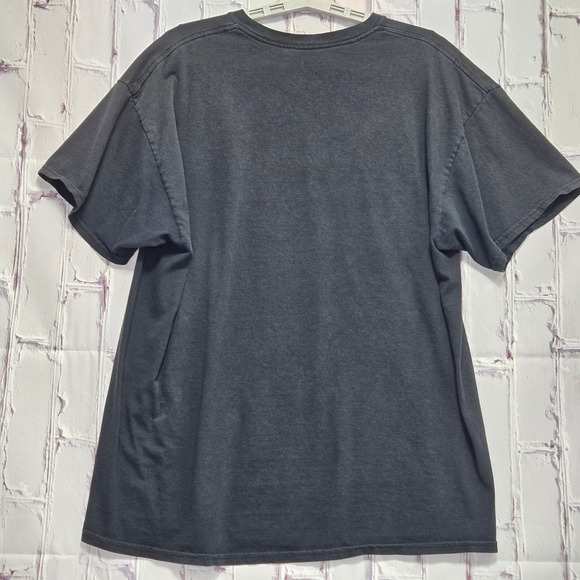 Tupac Shakur Graphic TShirt Black Short Sleeve Mens Size XL Hip Hop Rap 90's - Picture 5 of 11